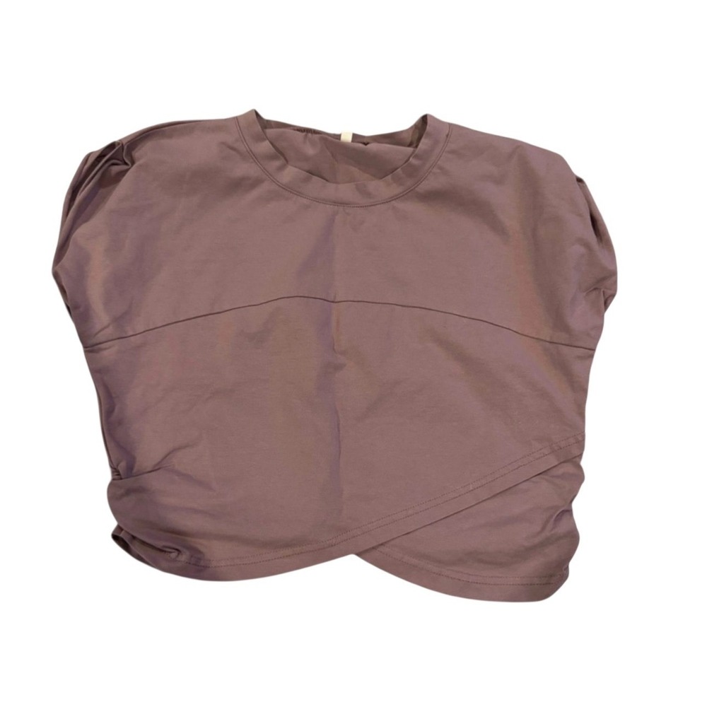 Mauve Crop‎ Top